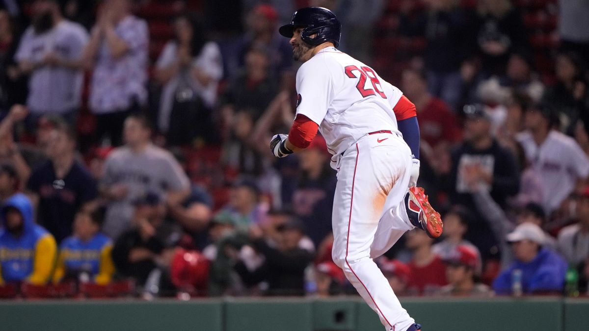 Boston Red Sox designated hitter J.D. Martinez