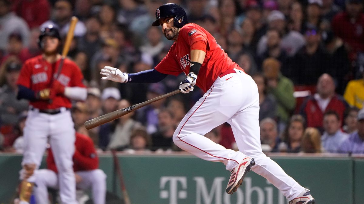 Boston Red Sox designated hitter J.D. Martinez