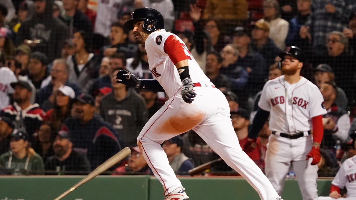 Boston Red Sox designated hitter J.D. Martinez