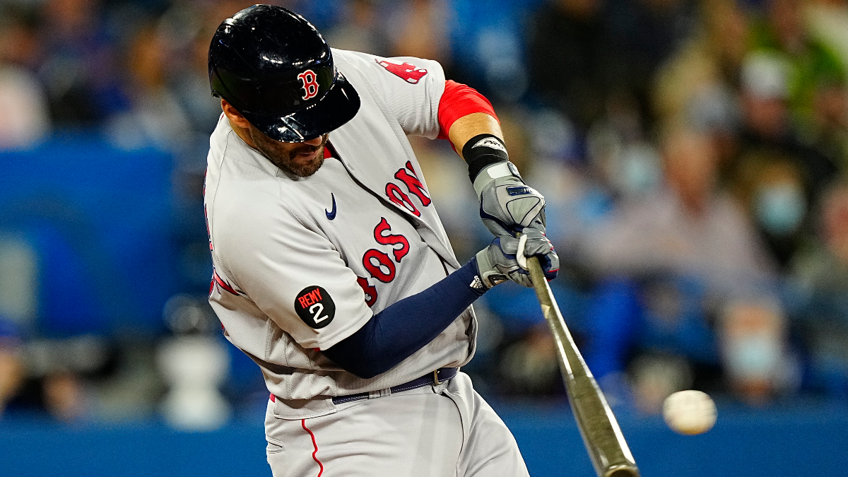 Boston Red Sox designated hitter J.D. Martinez