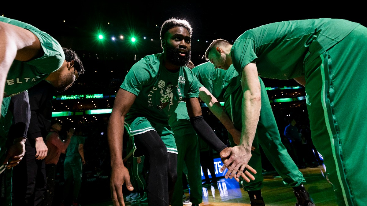 Boston Celtics guard Jaylen Brown
