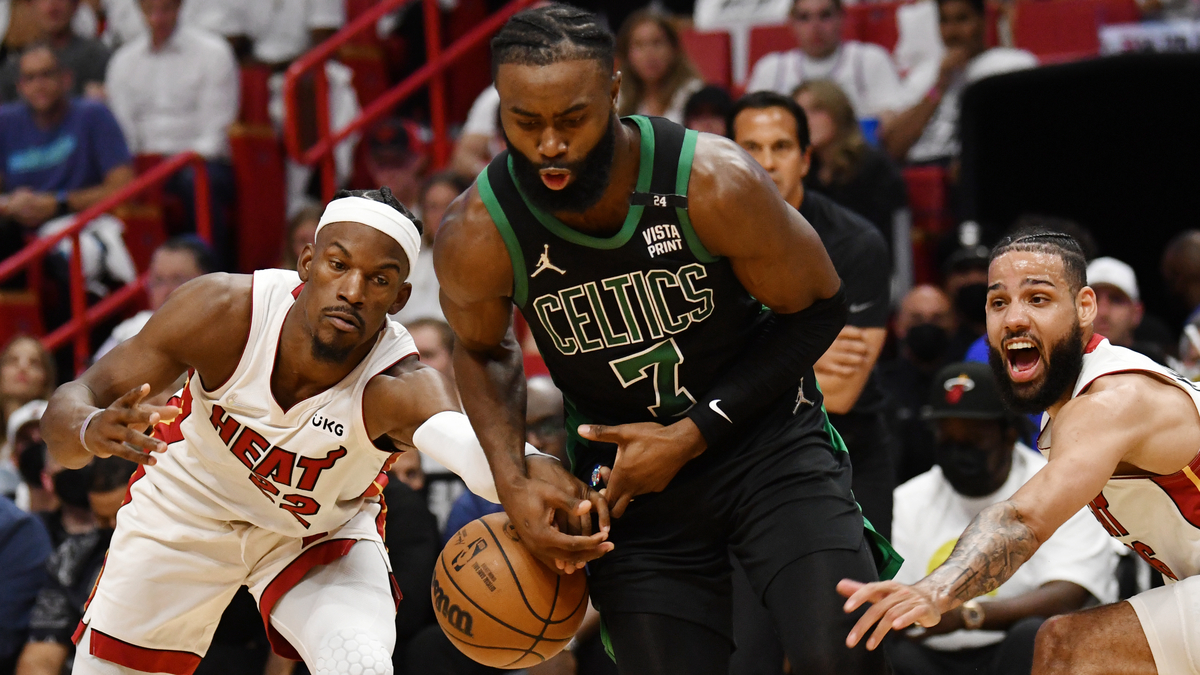 Boston Celtics forward Jaylen Brown
