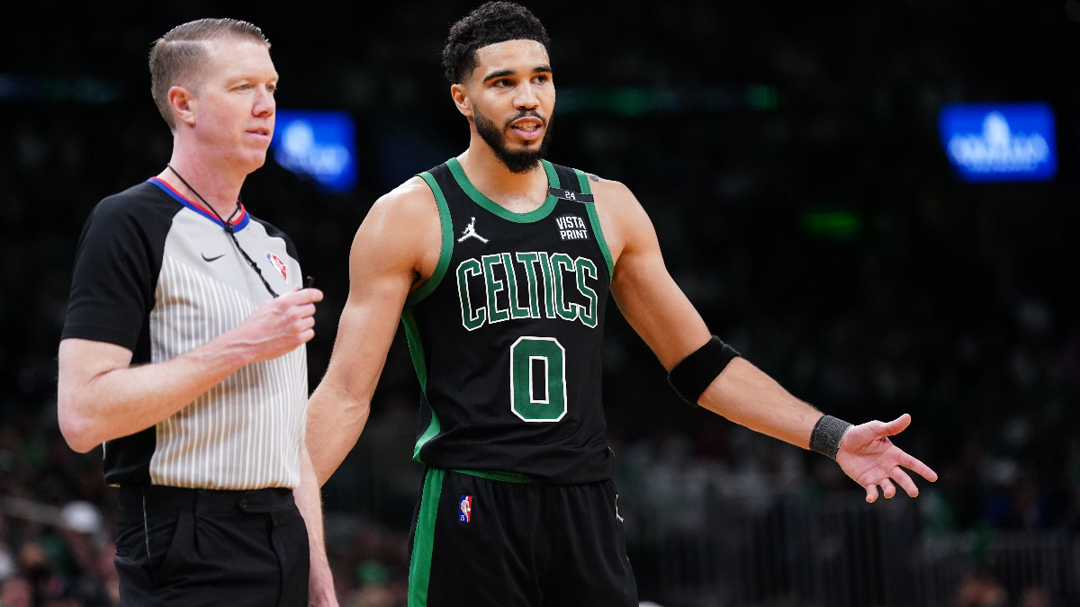 Boston Celtics forward Jayson Tatum