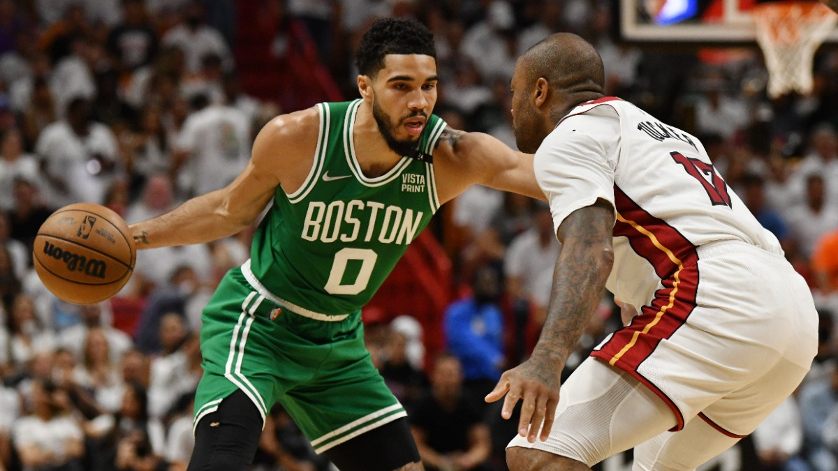 Boston Celtics forward Jayson Tatum