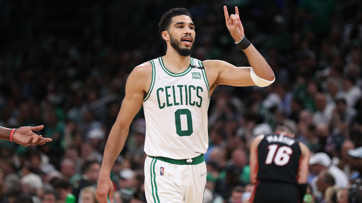 Boston Celtics forward Jayson Tatum