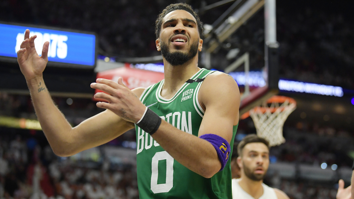 Boston Celtics forward Jayson Tatum