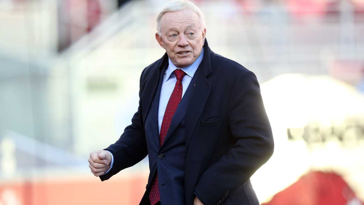 Dallas Cowboys owner Jerry Jones