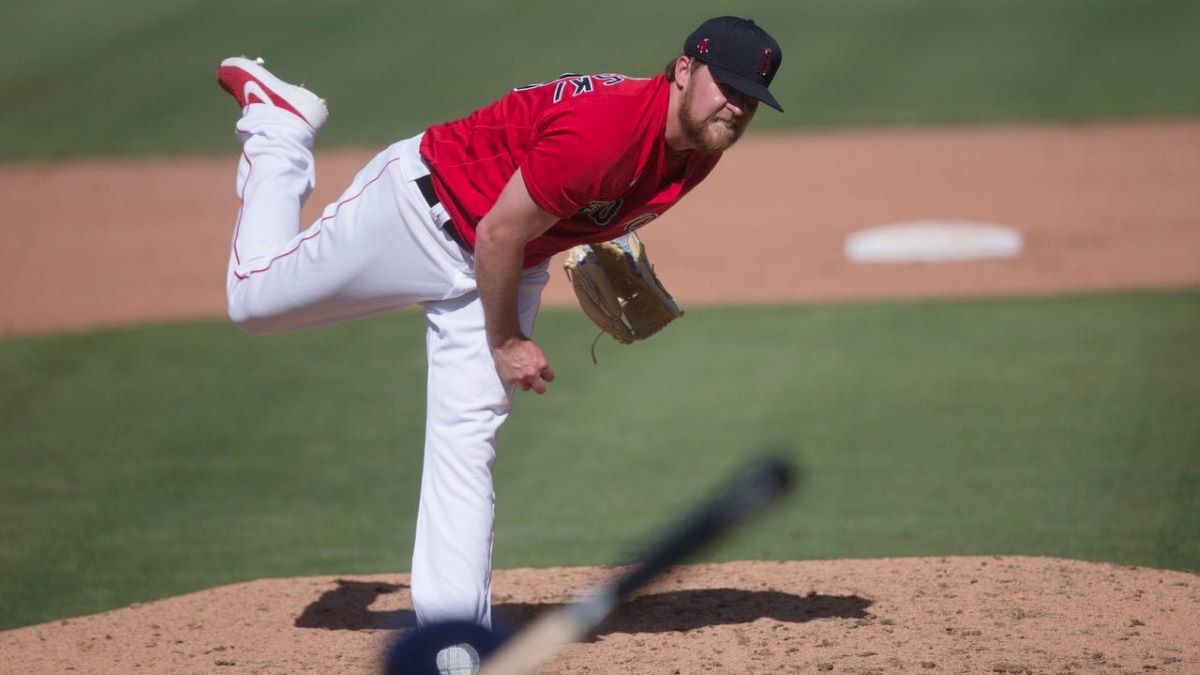 Boston Red Sox pitcher Josh Winckowski