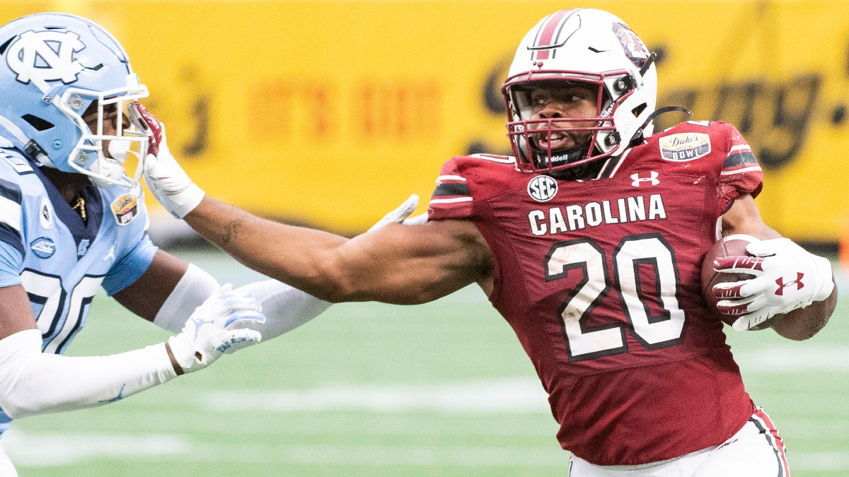 South Carolina Gamecocks running back Kevin Harris