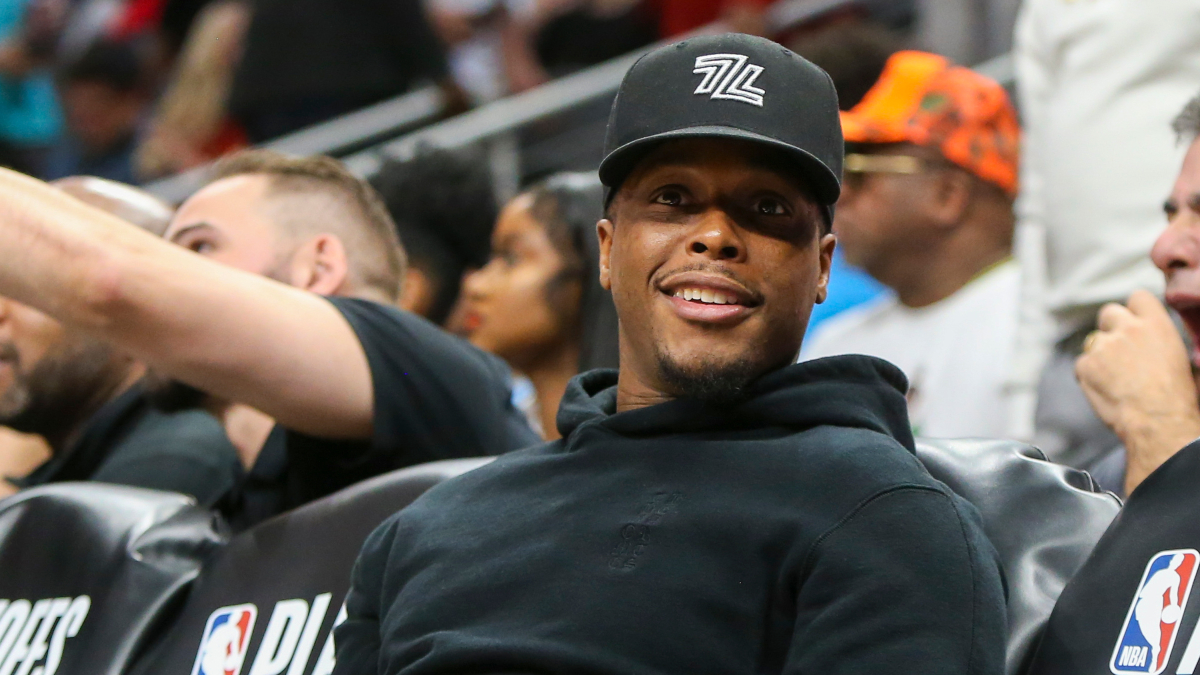 Miami Heat guard Kyle Lowry sits out of a matchup against the Atlanta Hawks