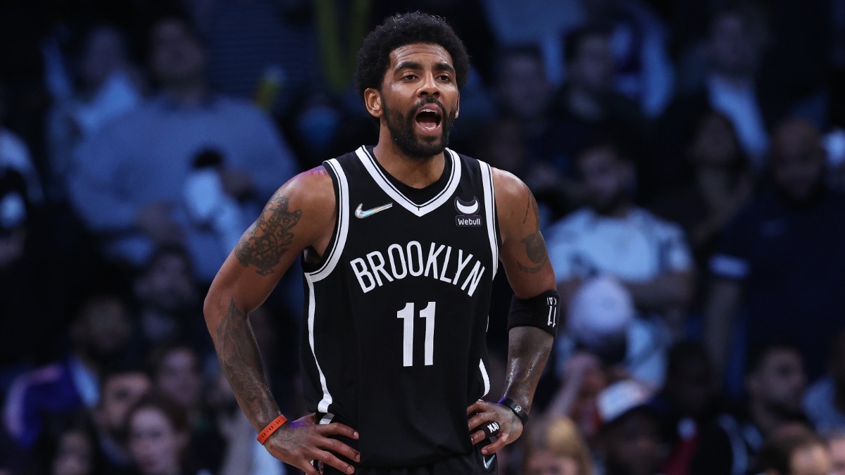 Brooklyn Nets guard Kyrie Irving