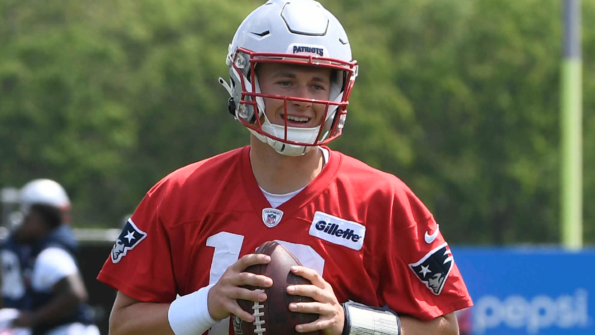 New England Patriots quarterback Mac Jones