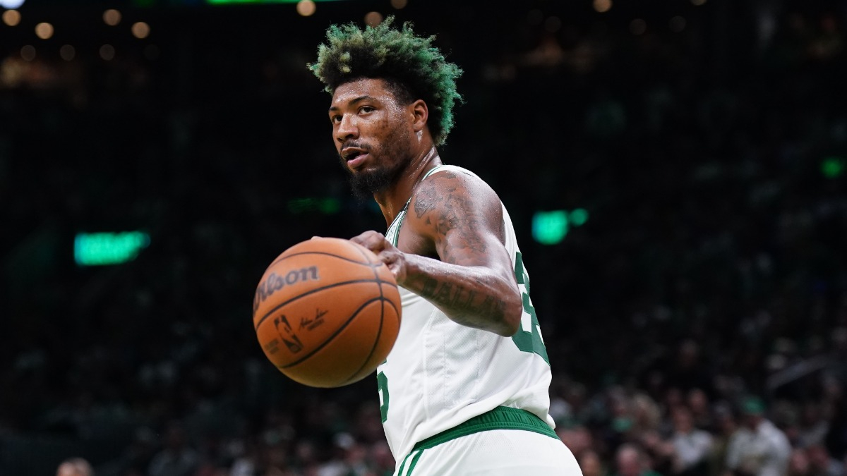 Boston Celtics guard Marcus Smart