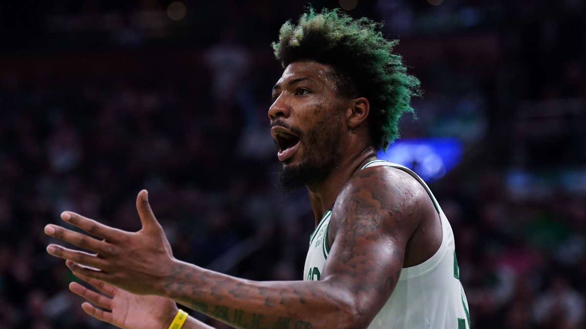 Boston Celtics guard Marcus Smart