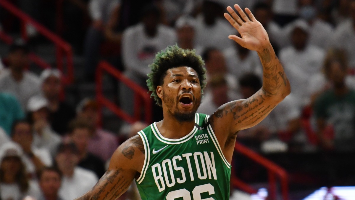 Boston Celtics guard Marcus Smart