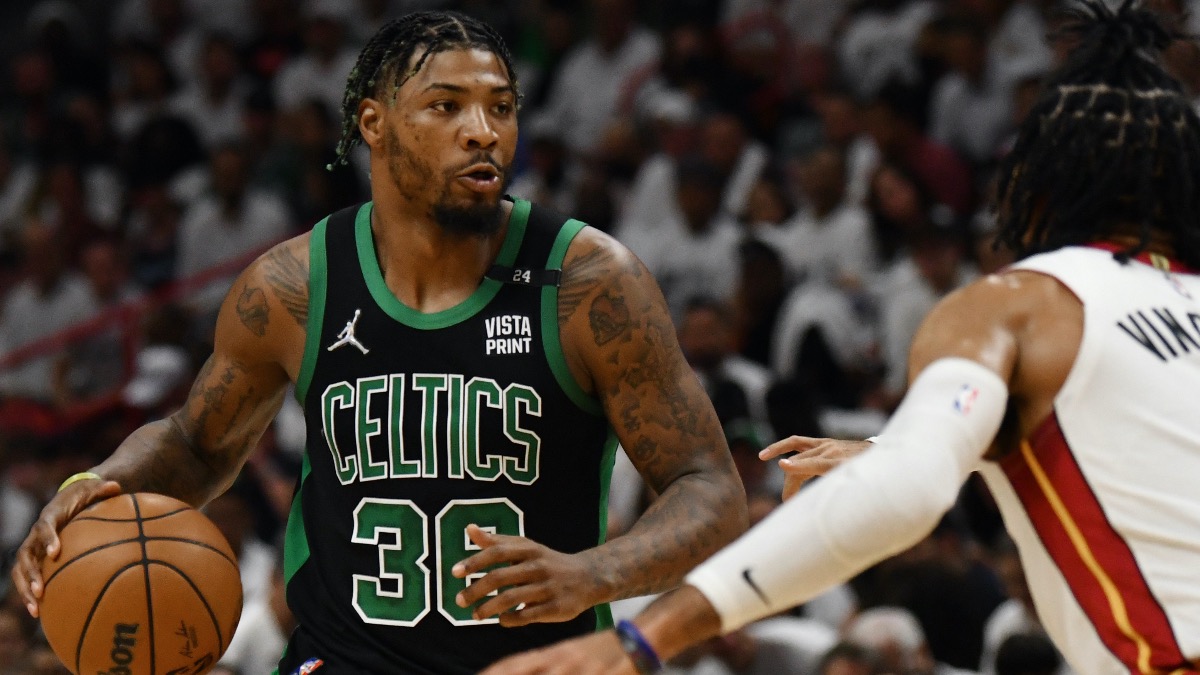 Boston Celtics guard Marcus Smart