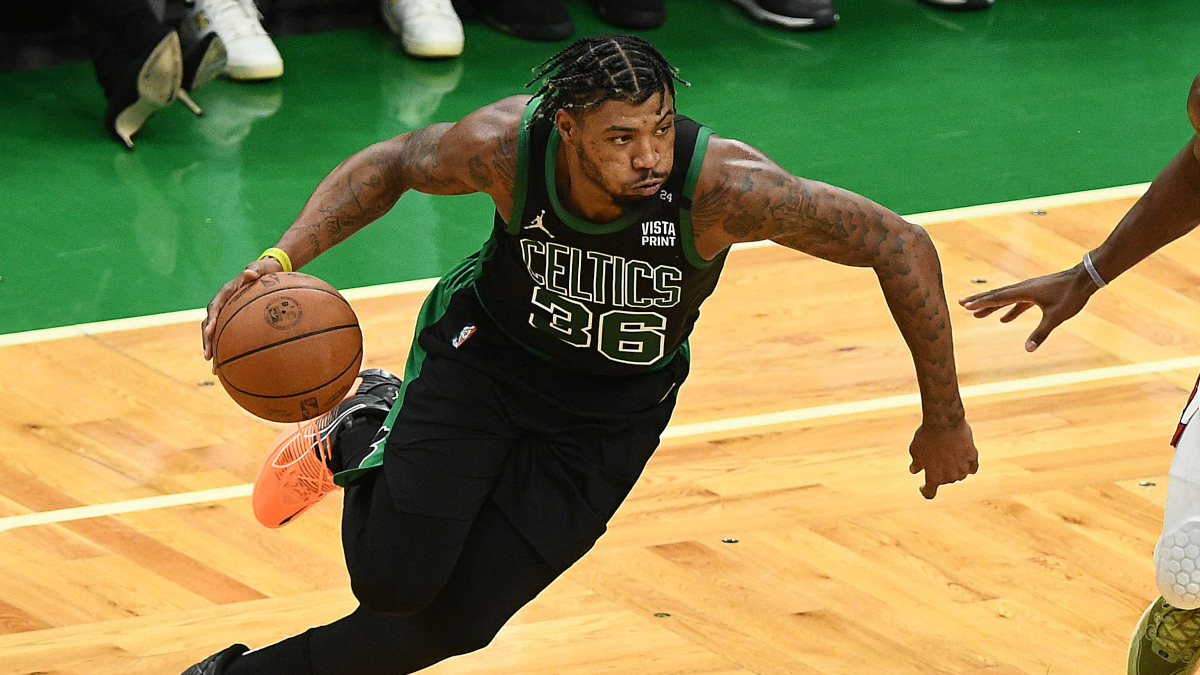 Boston Celtics guard Marcus Smart