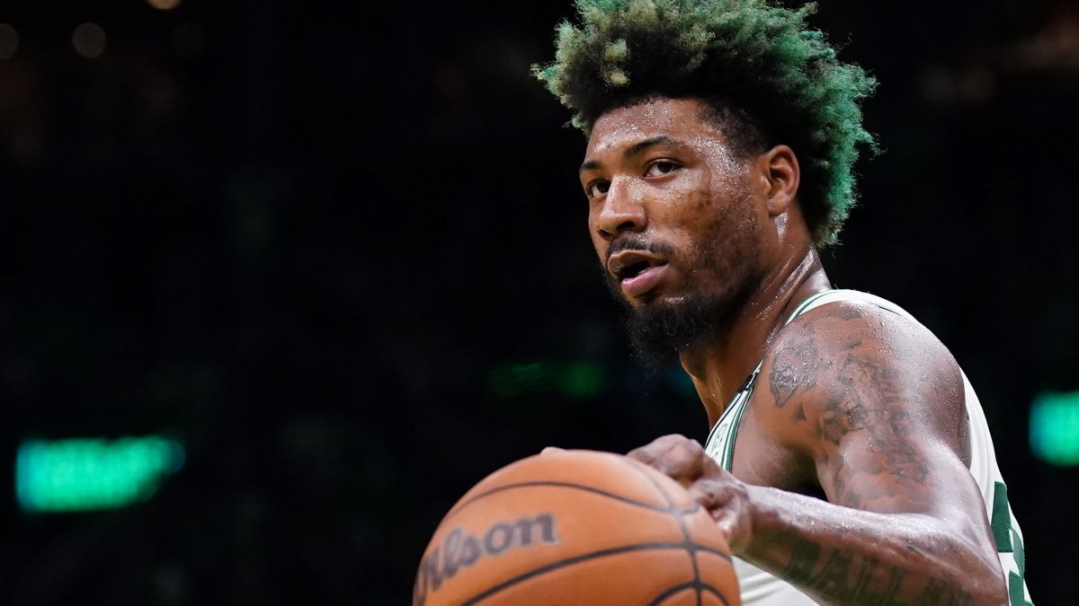 Boston Celtics point guard Marcus Smart