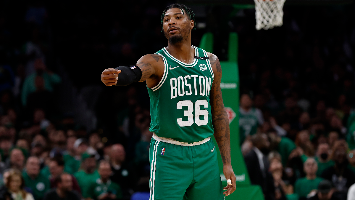 Boston Celtics guard Marcus Smart