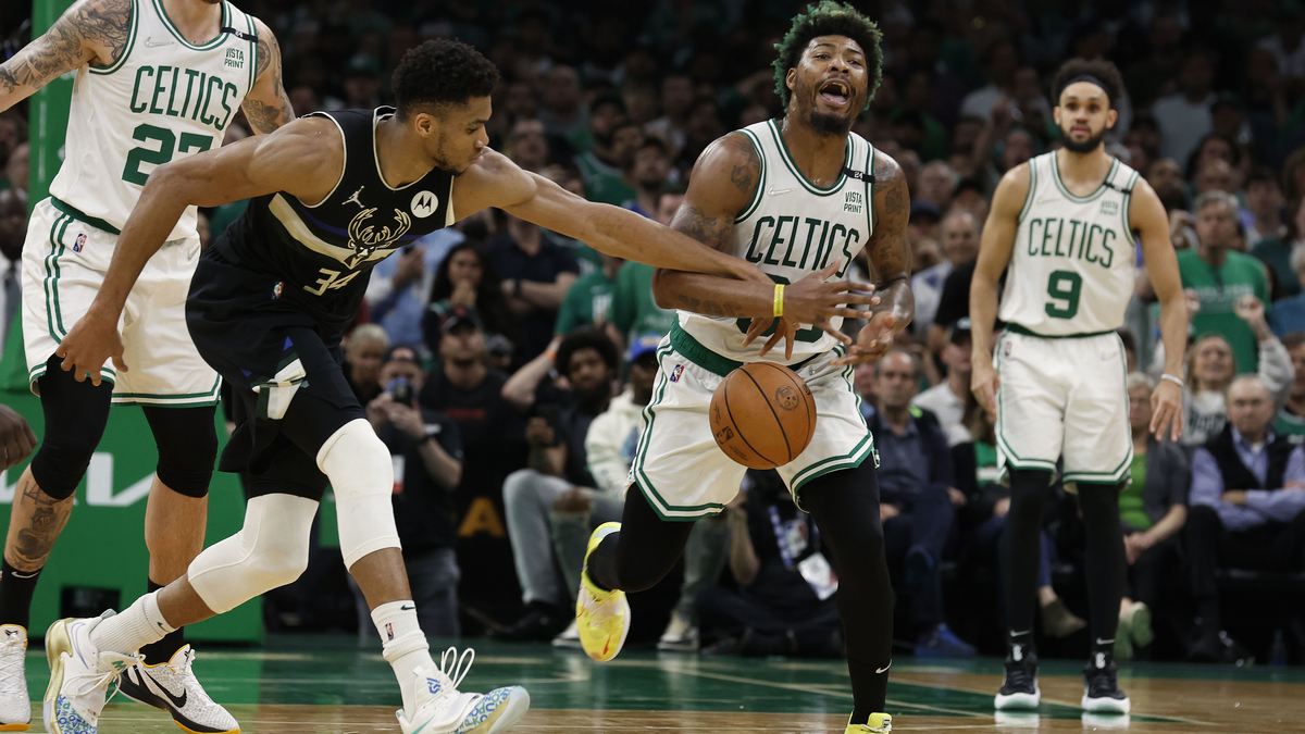 Boston Celtics guard Marcus Smart