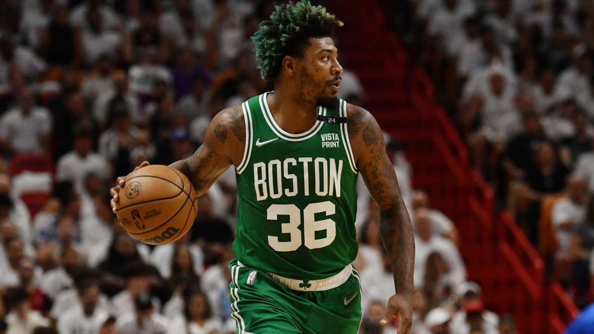 Boston Celtics guard Marcus Smart