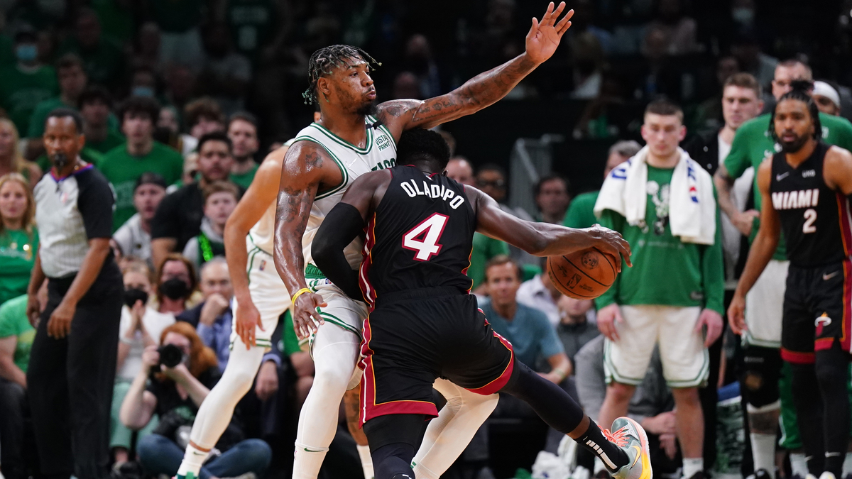 Boston Celtics guard Marcus Smart