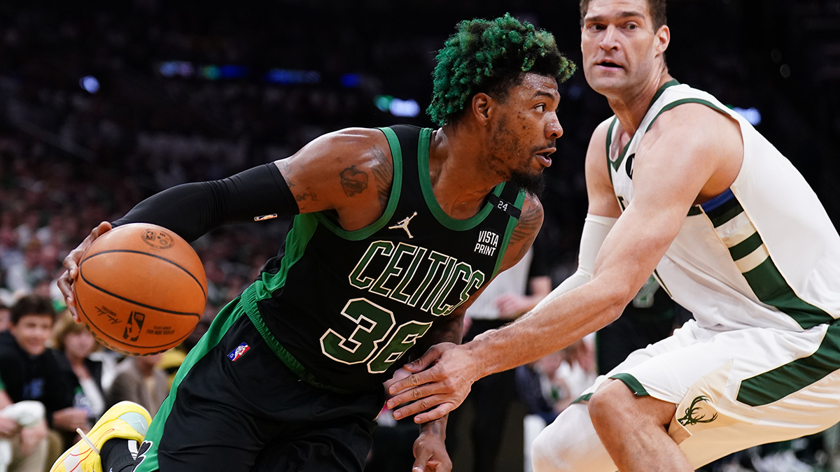 Boston Celtics guard Marcus Smart