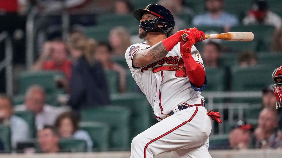Atlanta Braves shortstop Orlando Arcia