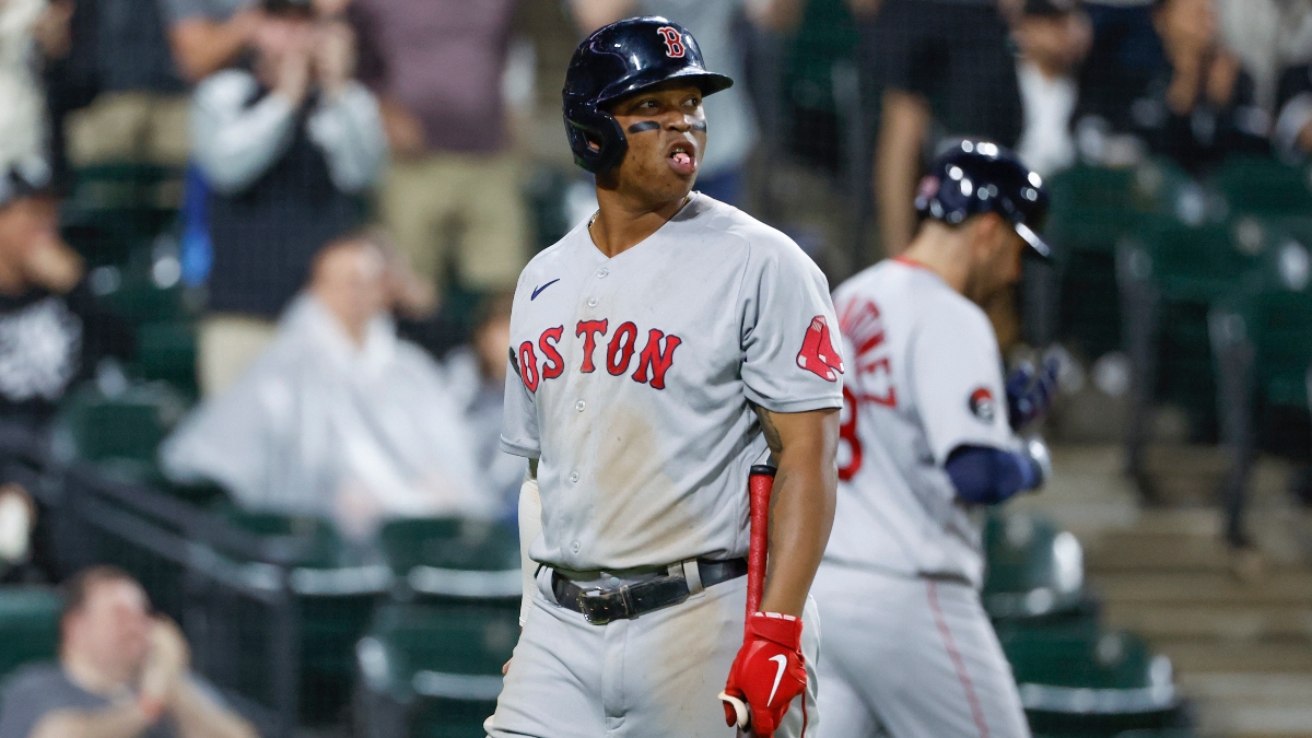 Boston Red Sox third baseman Rafael Devers