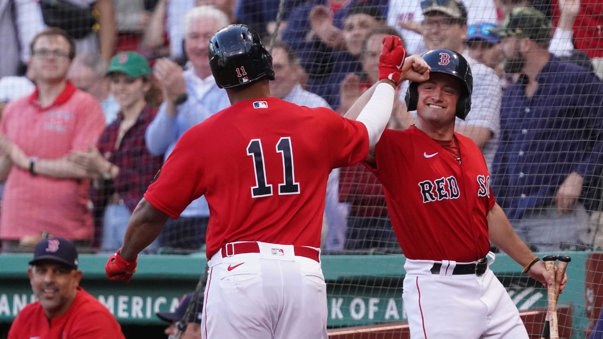 Boston Red Sox third baseman Rafael Devers