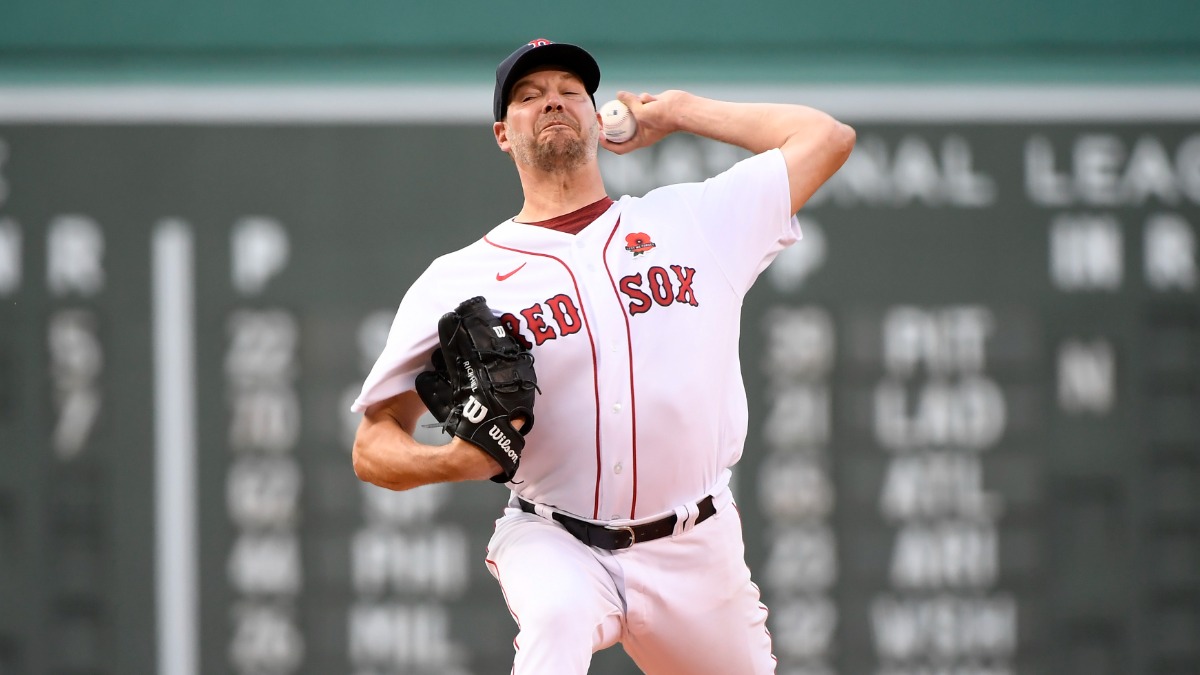 Boston Red Sox pitcher Rich Hill