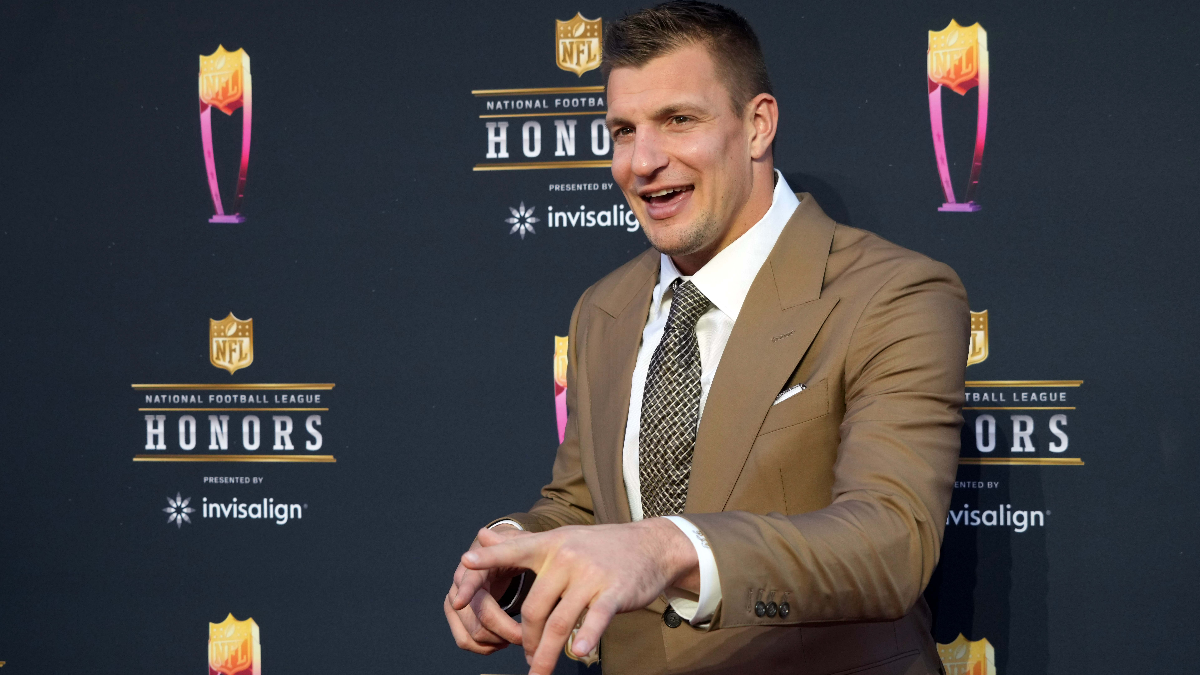 NFL tight end Rob Gronkowski
