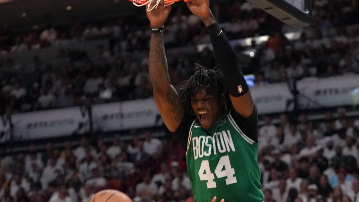 Boston Celtics center Robert Williams III