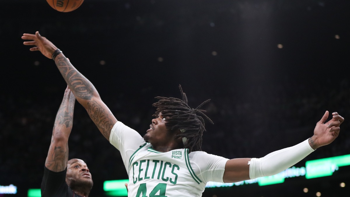 Boston Celtics center Robert Williams III