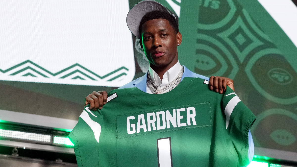 New York Jets cornerback Sauce Gardner