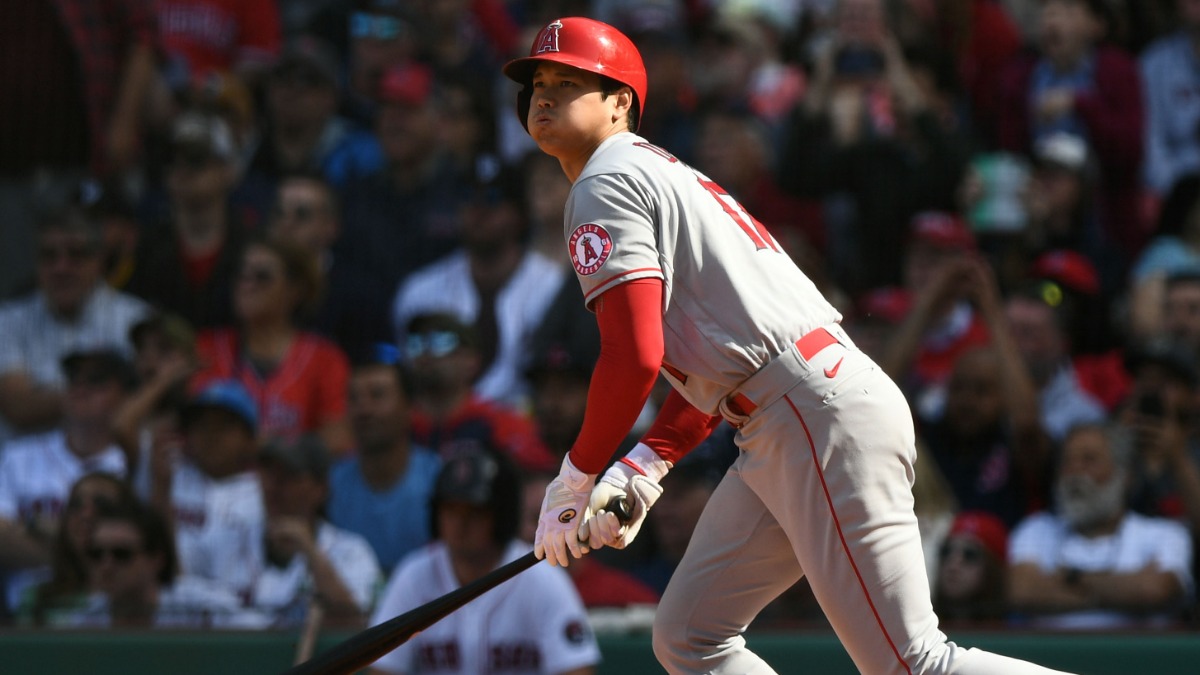 Los Angeles Angels designated hitter Shohei Ohtani