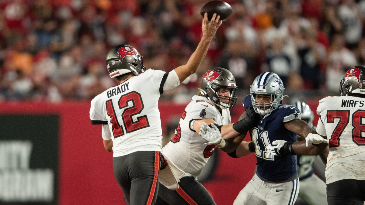 Tampa Bay Buccaneers quarterback Tom Brady