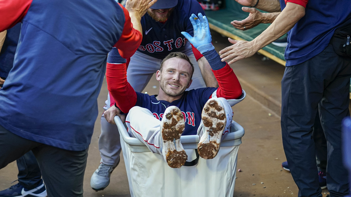 Boston Red Sox second baseman Trevor Story