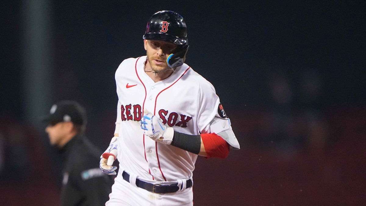 Boston Red Sox second baseman Trevor Story