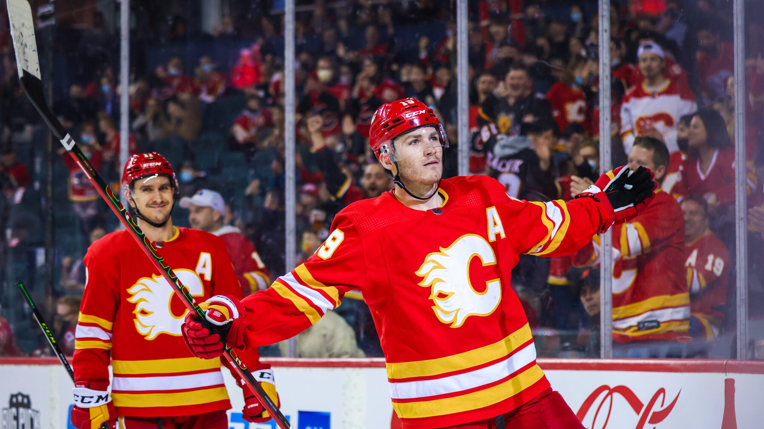 NHL: Vegas Golden Knights at Calgary Flames