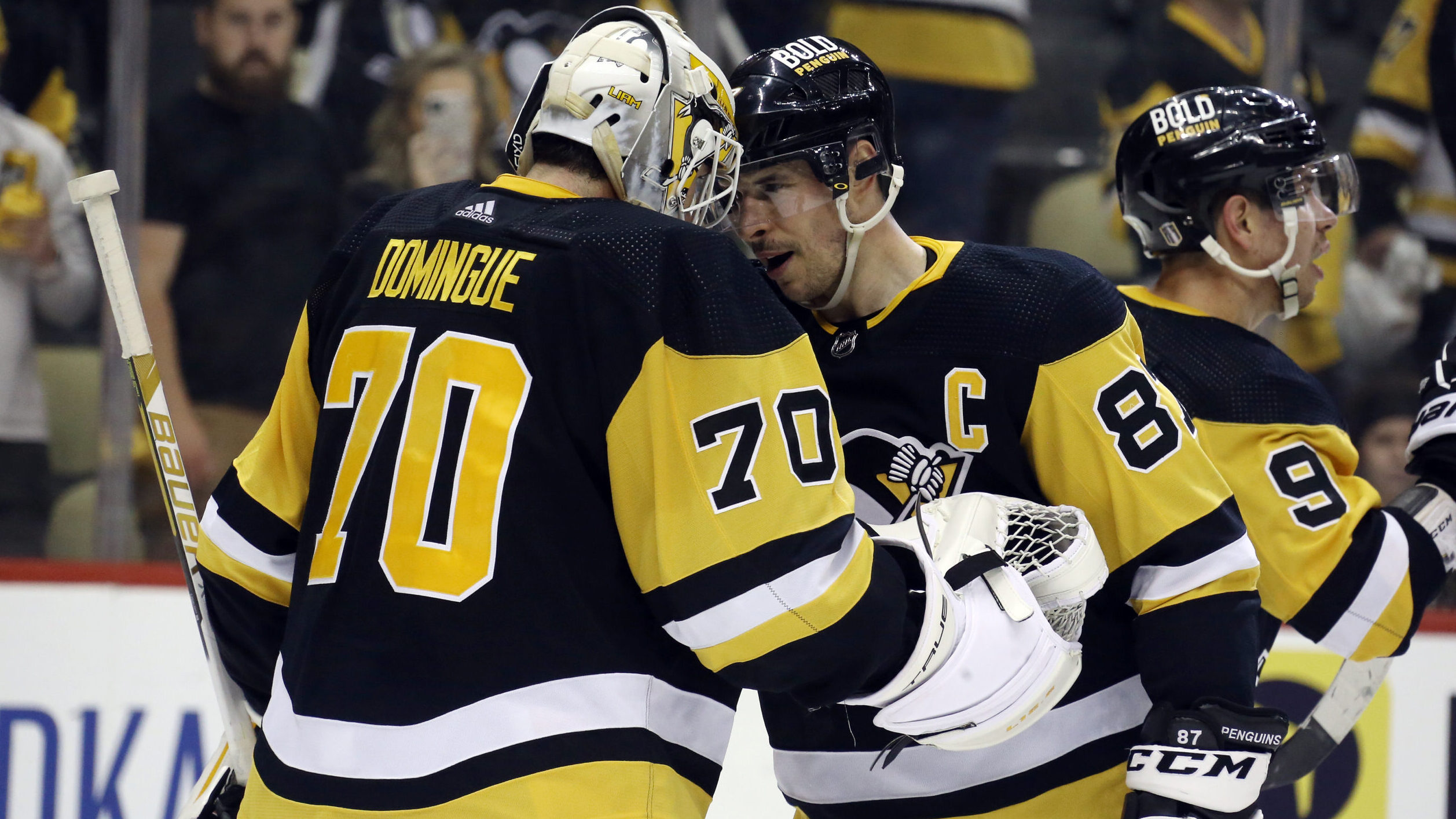NHL: Stanley Cup Playoffs-New York Rangers at Pittsburgh Penguins