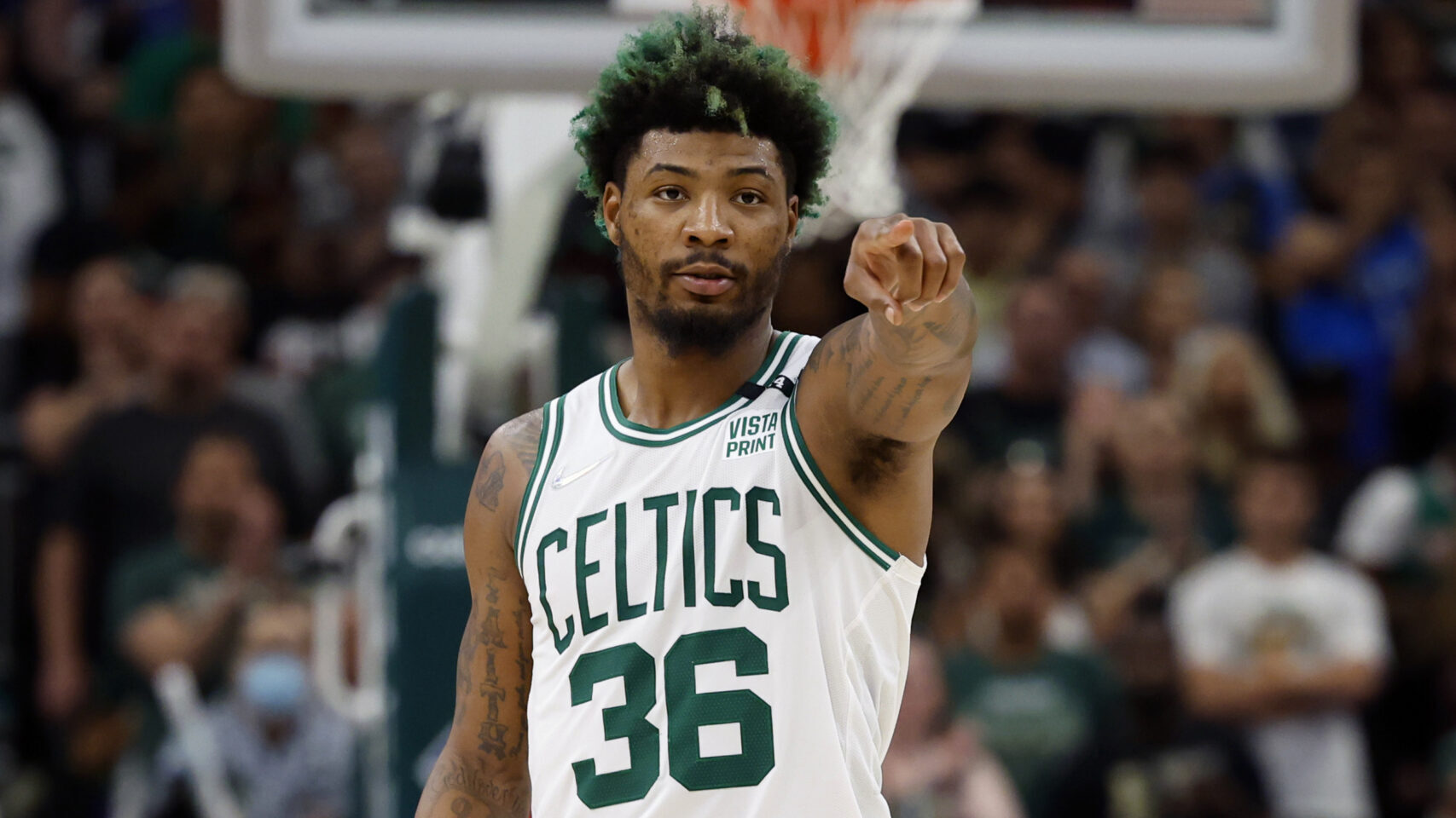 Boston Celtics guard Marcus Smart
