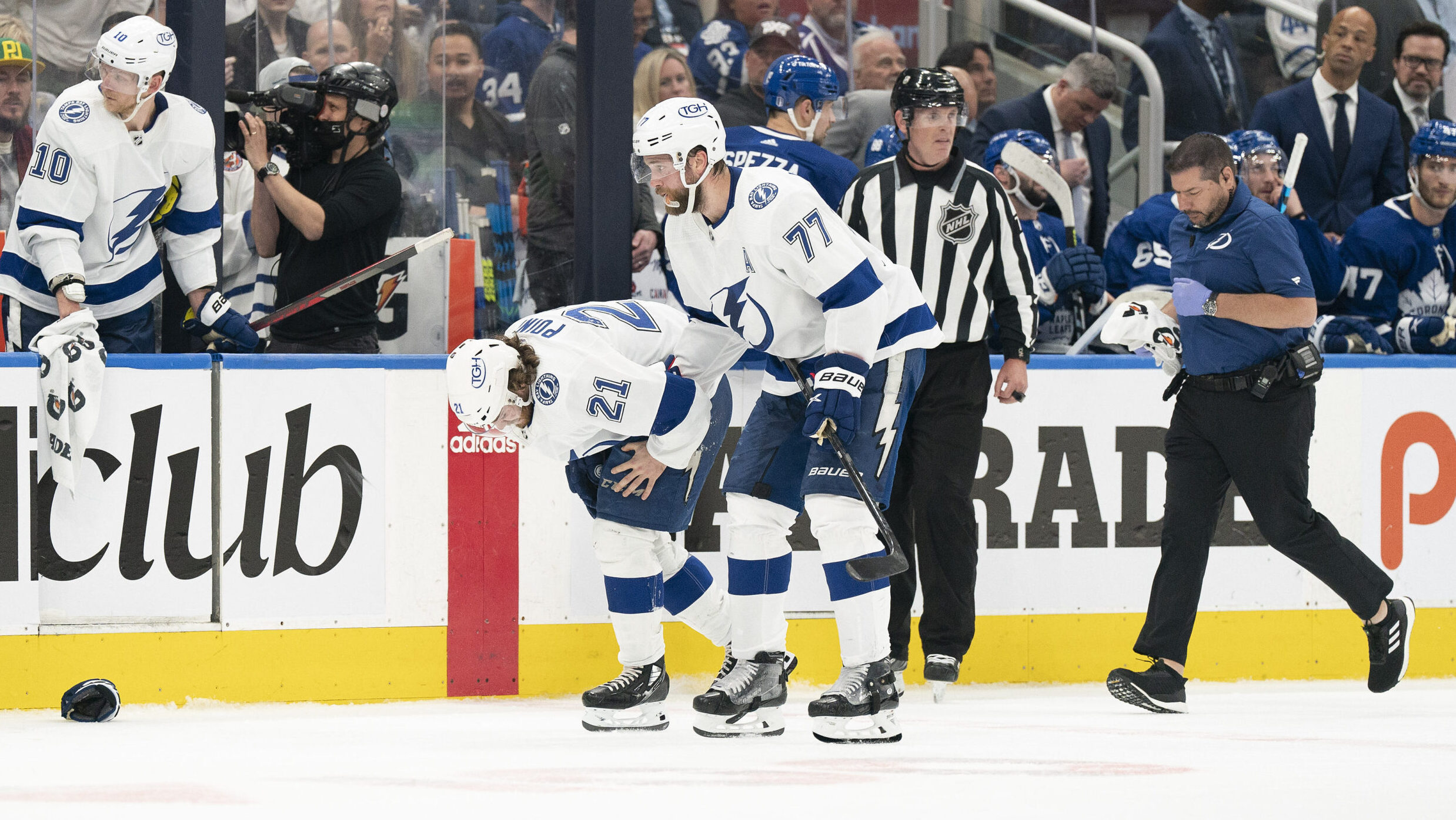 NHL: Stanley Cup Playoffs-Tampa Bay Lightning at Toronto Maple Leafs