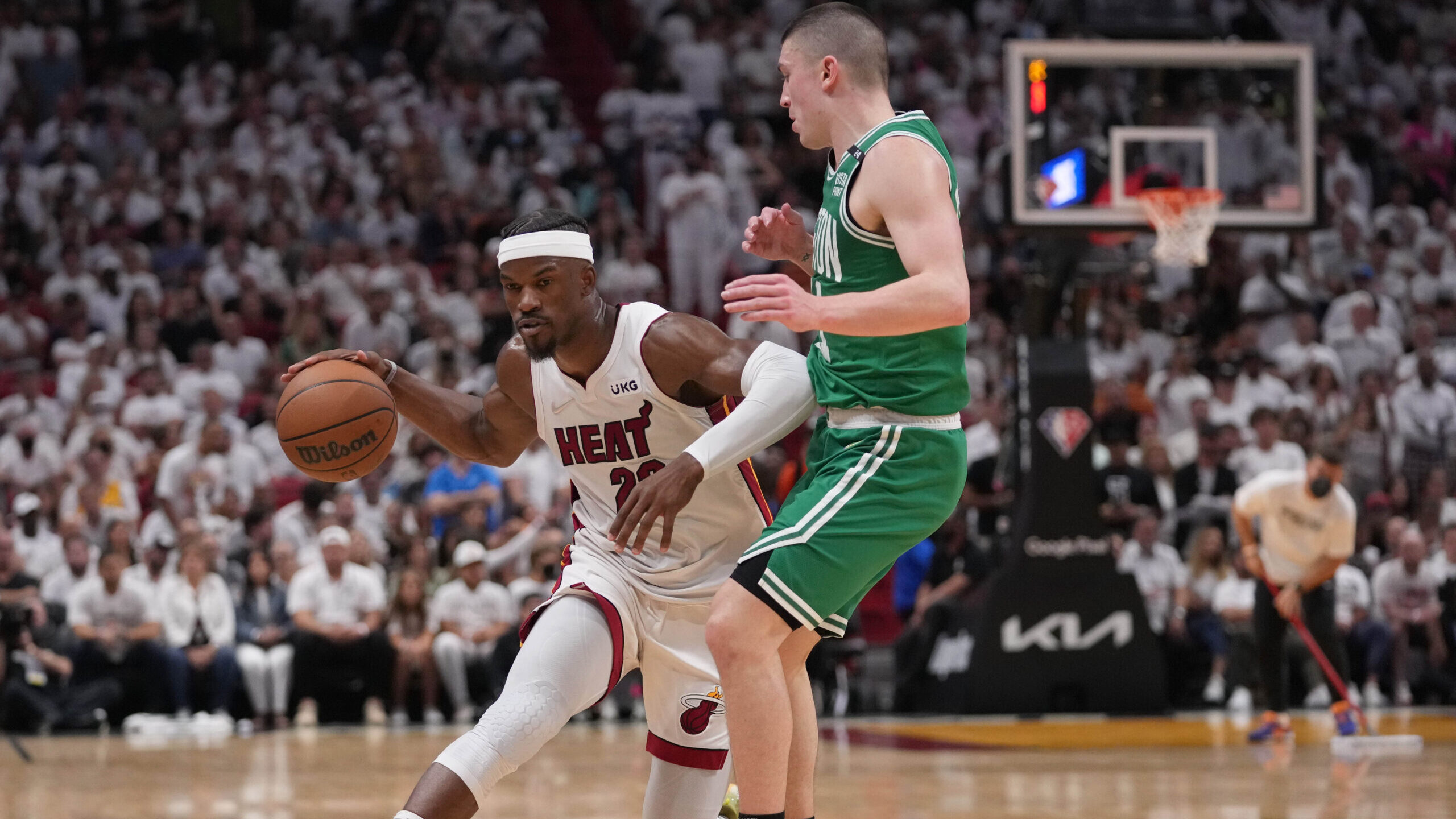 NBA: Playoffs-Boston Celtics at Miami Heat