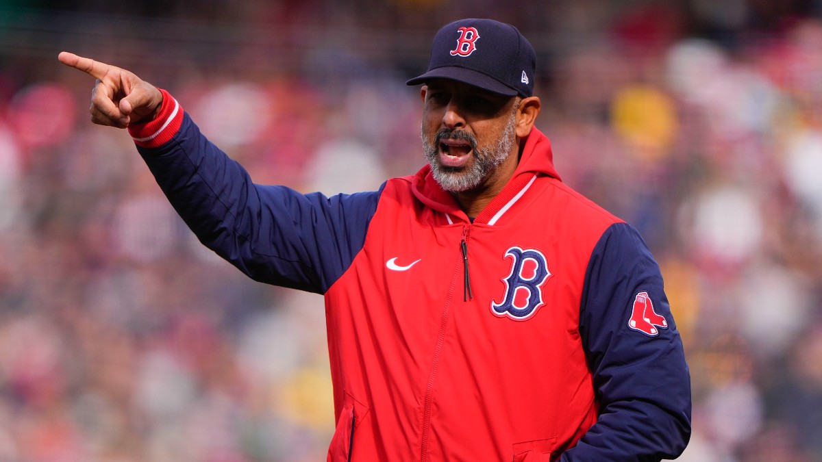 Boston Red Sox manager Alex Cora
