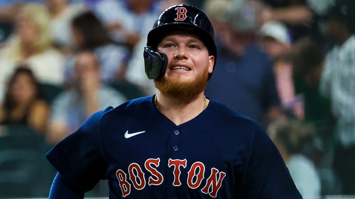 Boston Red Sox outfielder Alex Verdugo