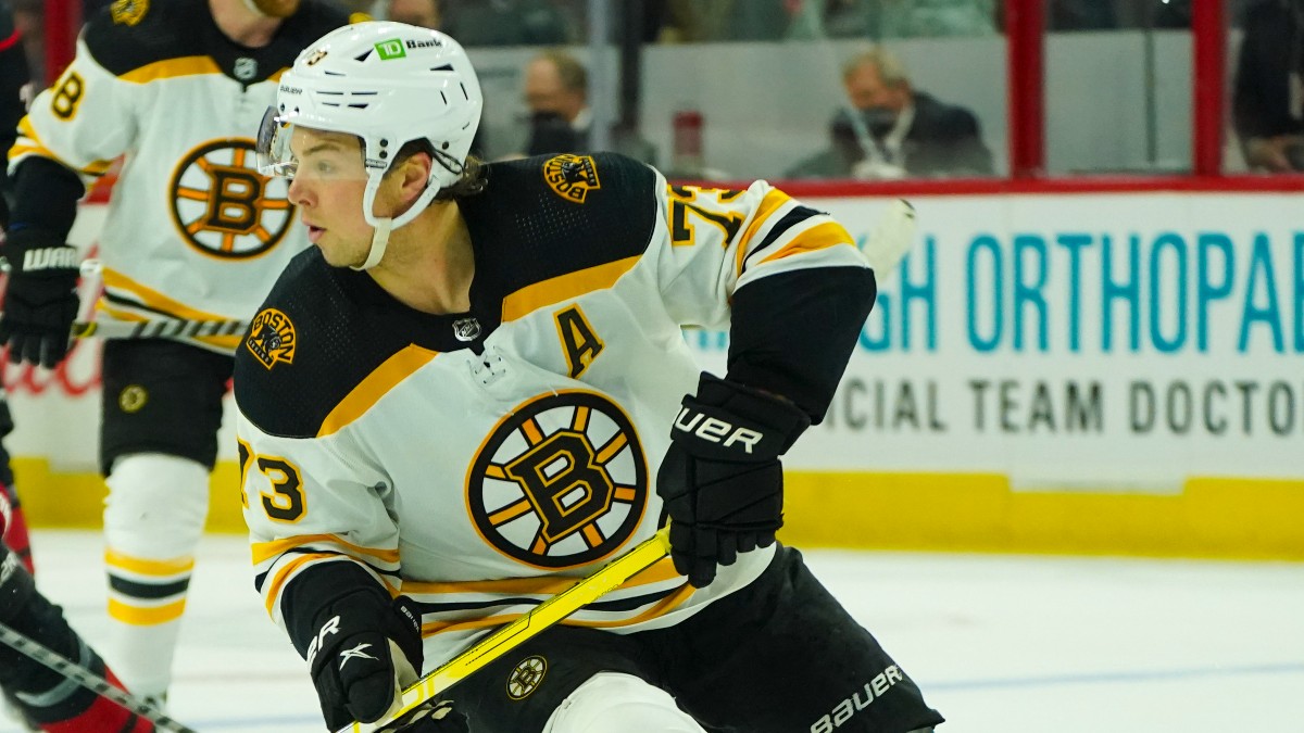 Boston Bruins defenseman Charlie McAvoy