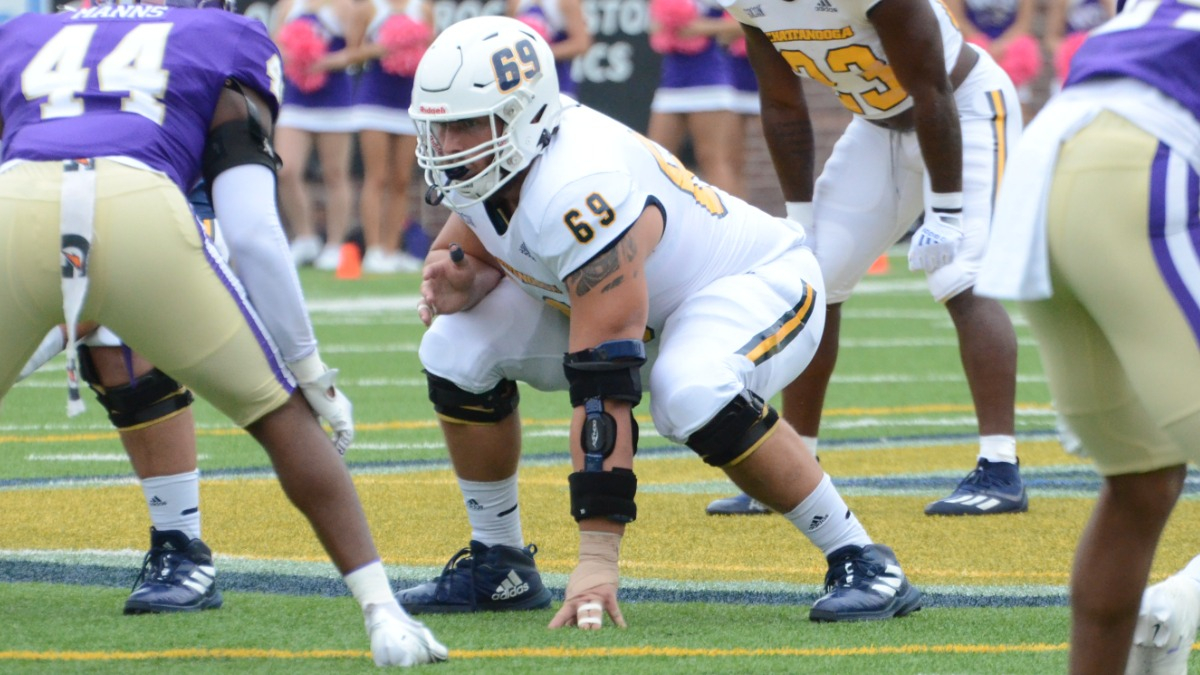 New England Patriots offensive lineman Cole Strange