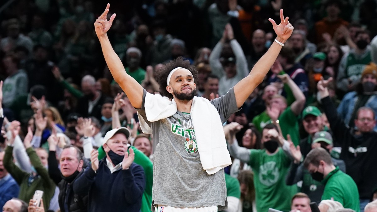 Boston Celtics guard Derrick White