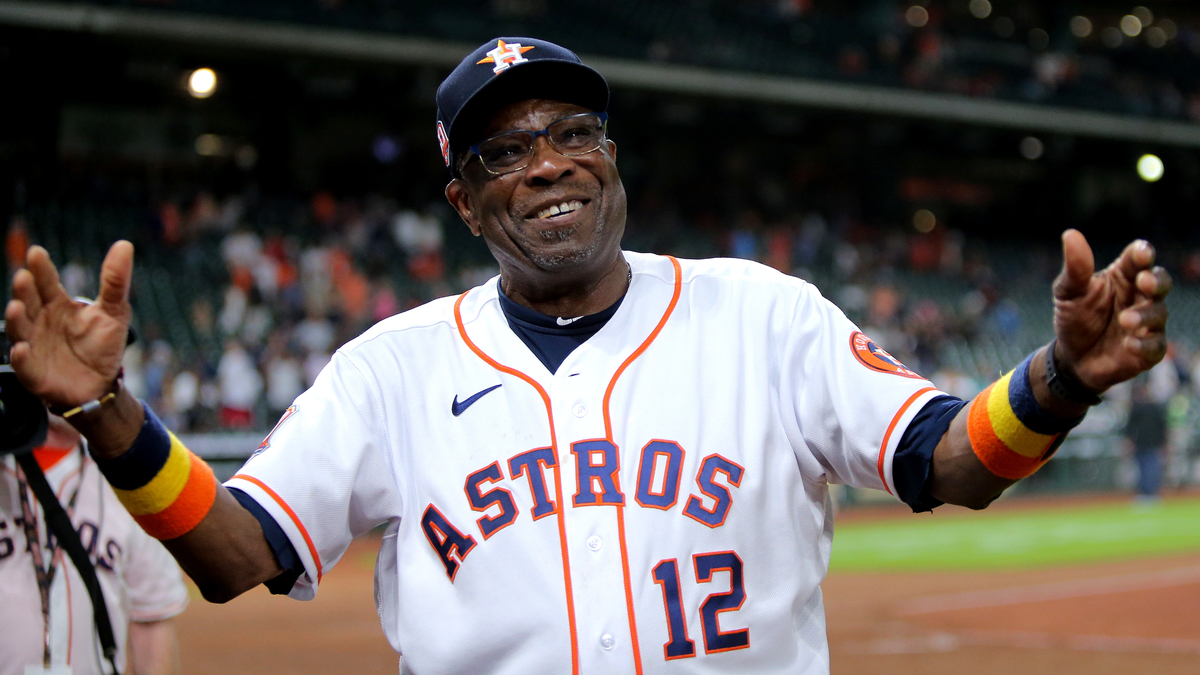 Houston Astros manager Dusty Baker